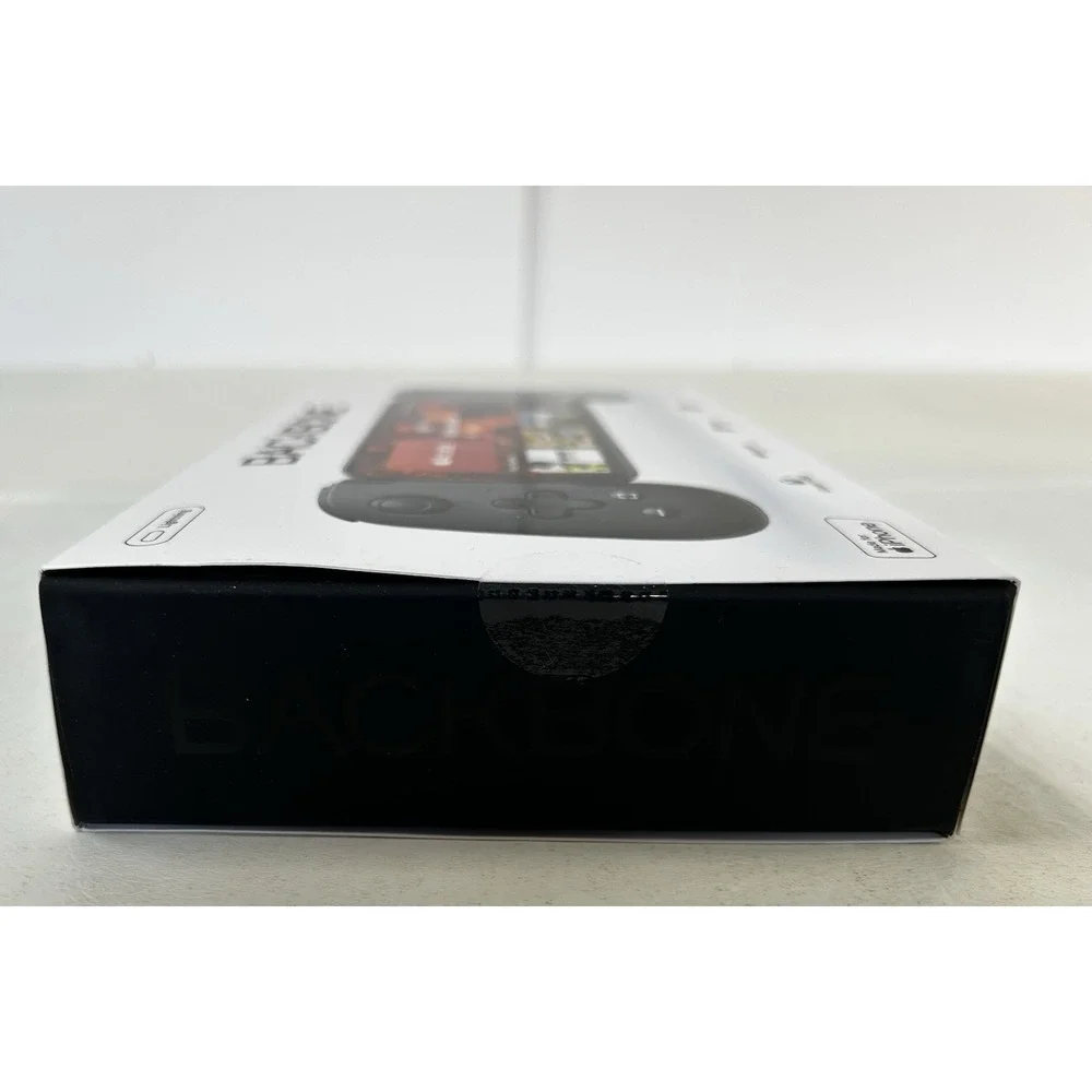 Backbone One iPhone Lightning Controller Black, Low Latency, Apple Arcade, Steam